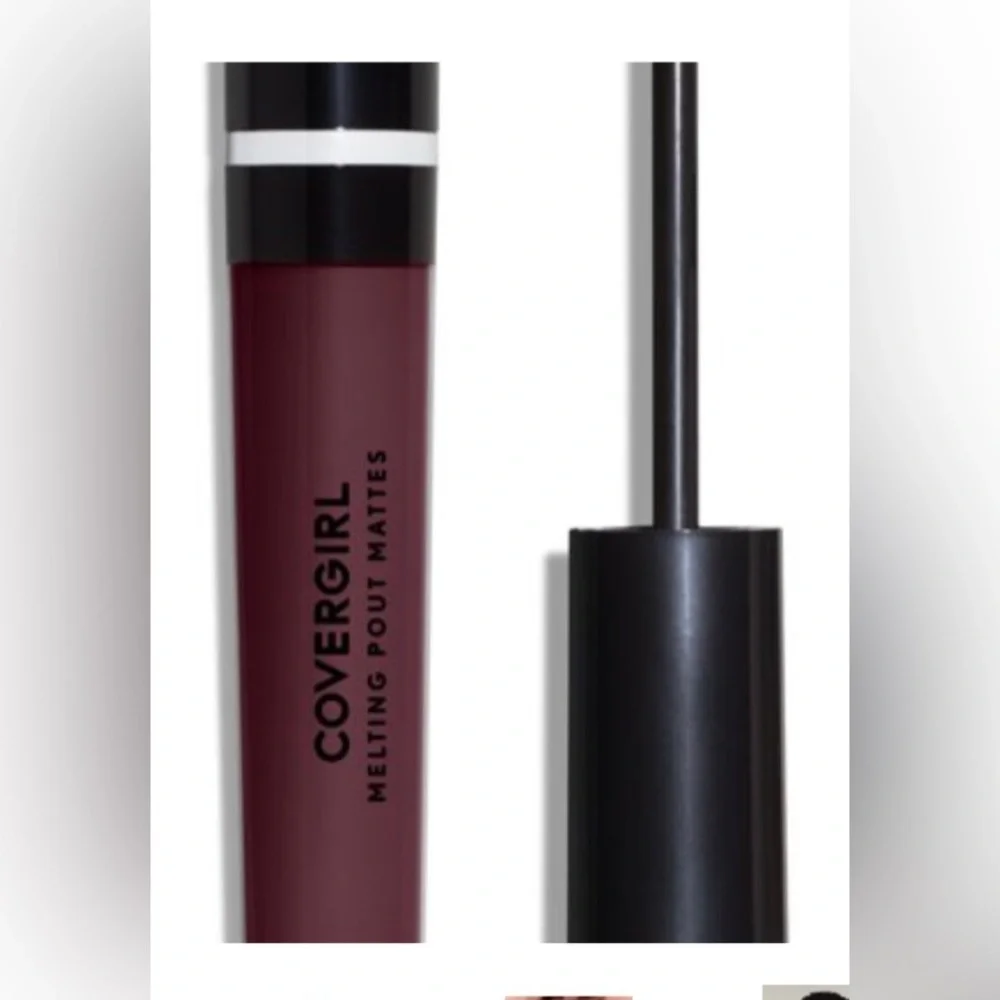 2pk COVERGIRL Melting Pout Matte Liquid Lipstick, Never Say Never and Supermodel